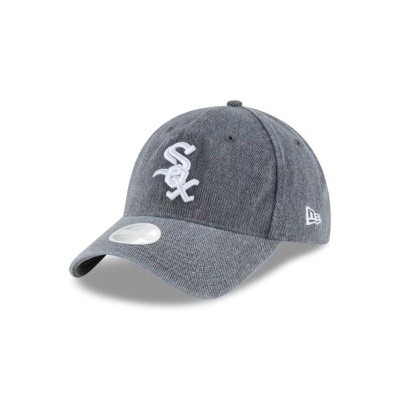 Sapca New Era Chicago White Sox MLB Faded Denim 9TWENTY Adjustable - Gri